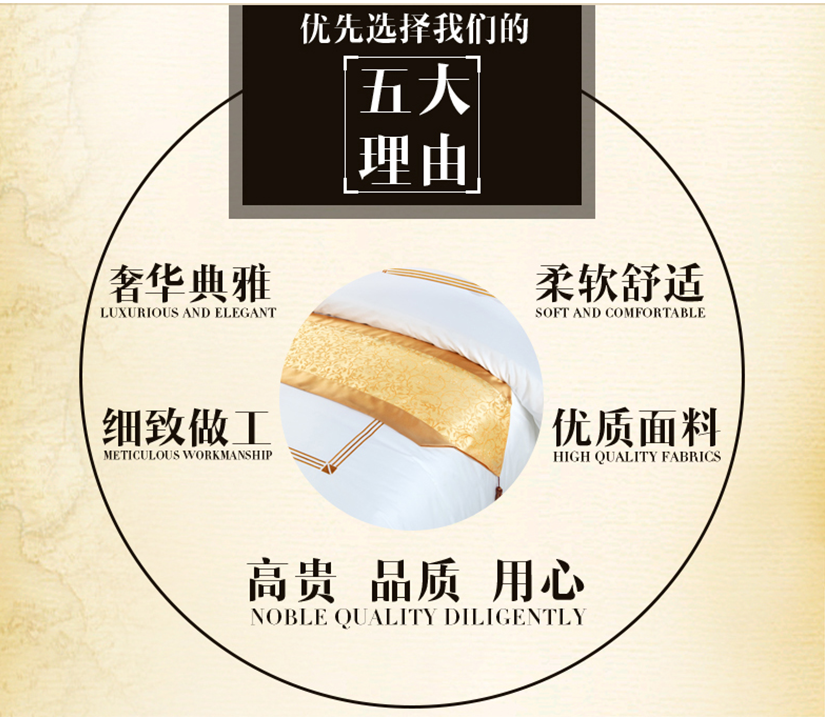 選擇我們的理由，高貴、品質(zhì)、用心