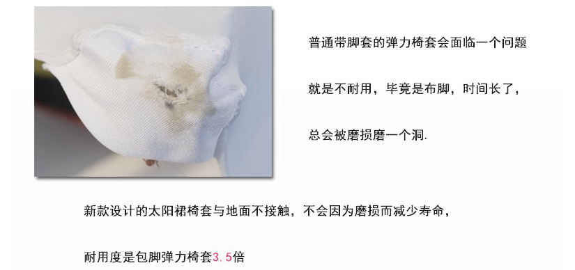 新款設計，不與地面接觸，不會因為磨損而減少壽命