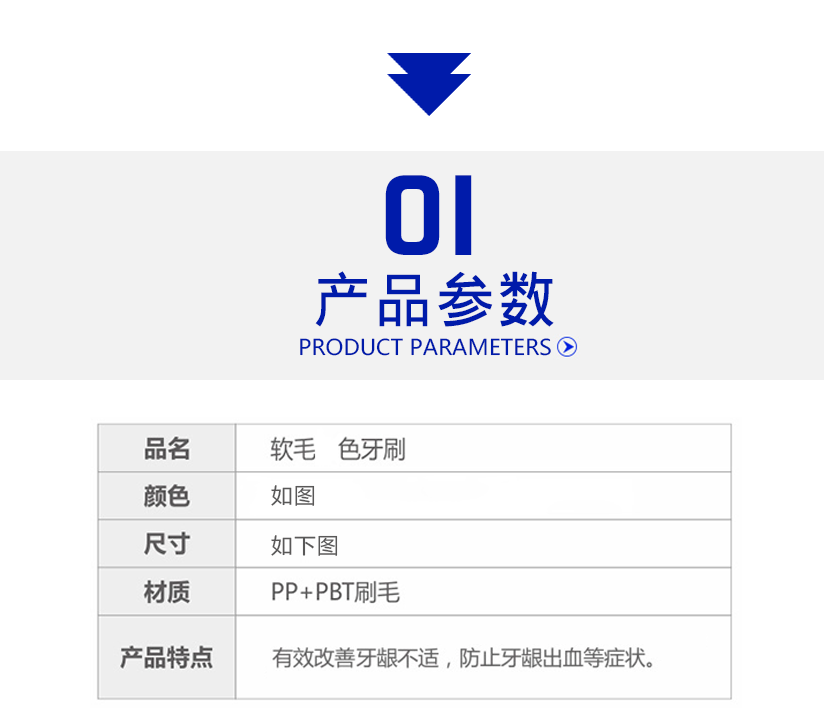 產品參數