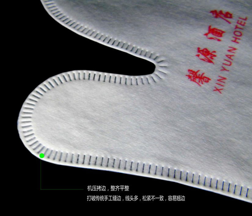 酒店專用袋裝擦鞋布