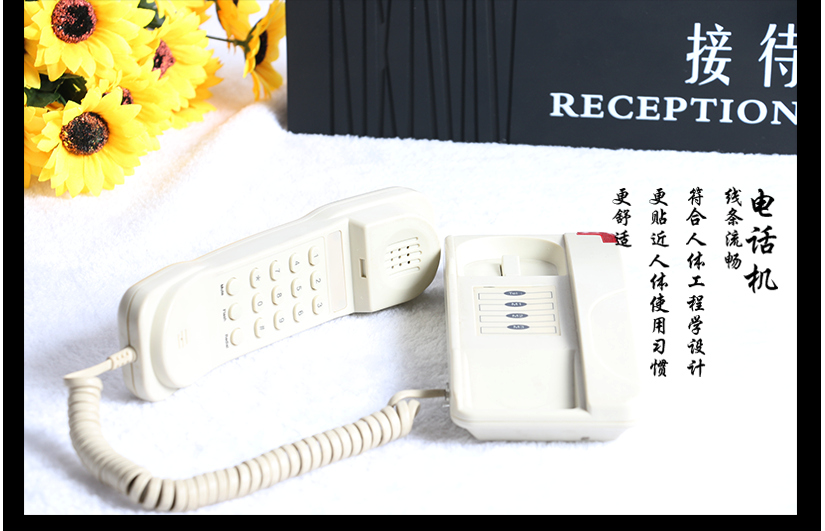 電話機的展示效果