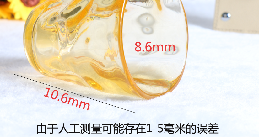 尺寸測量，測量存在誤差，以實物為準