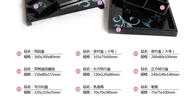 14件套裝展示圖