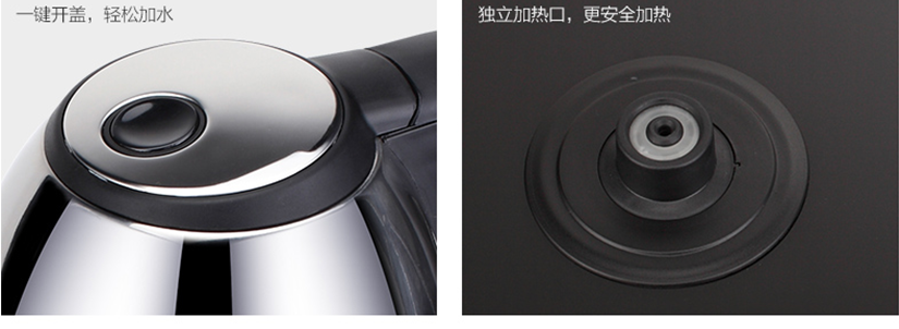 細節，一鍵開蓋