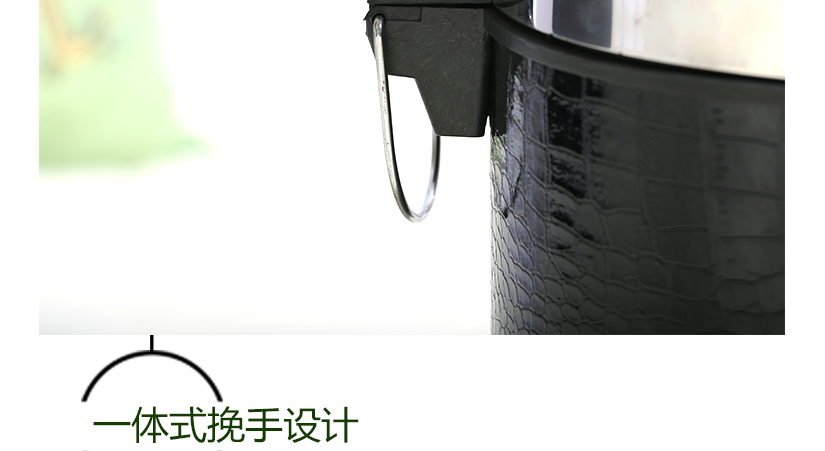 桶蓋與桶身緊密結合，防止桶內異味揮發(fā)