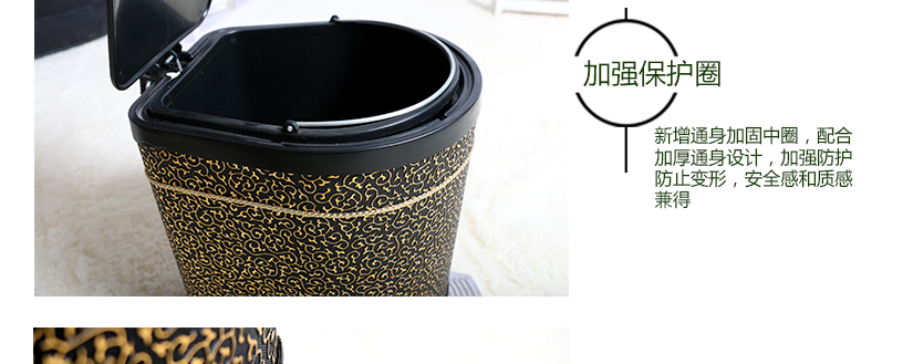 加強保護圈，桶身加厚設(shè)計，防止變形，經(jīng)久耐用