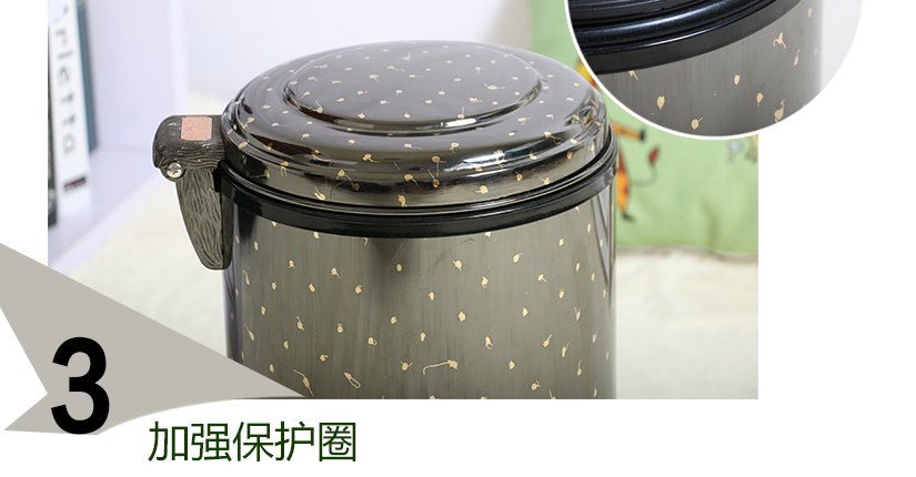 加強保護圈，防止變形，經久耐用