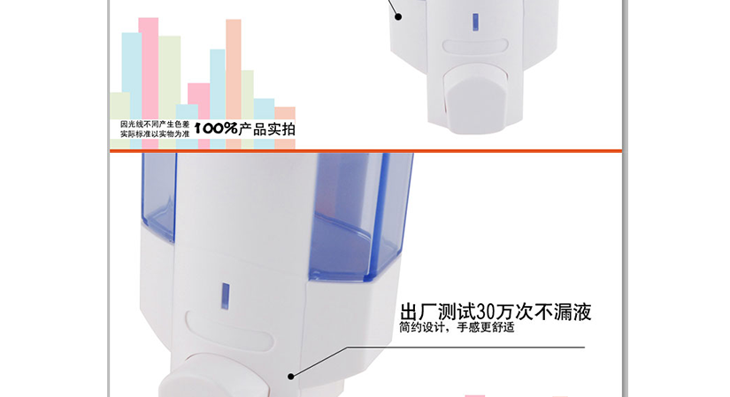 透明皂液瓶，明顯顯示用量
