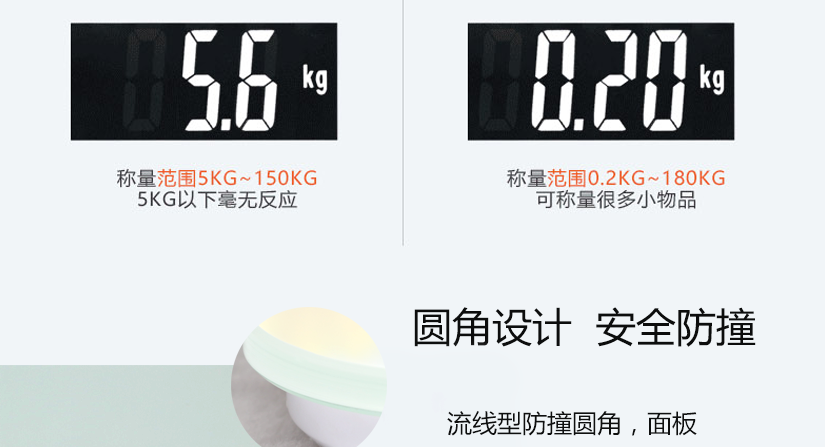 圓角設計，安全防撞，