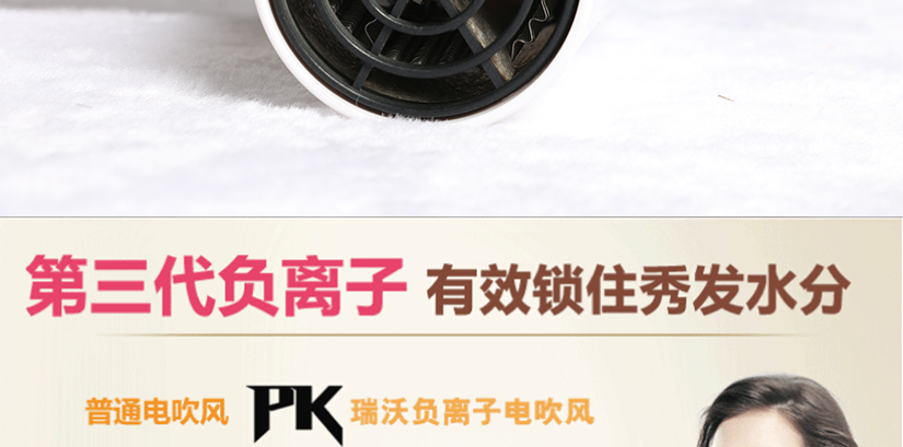 不同吹風機與負離子吹風機對比