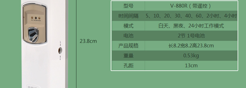 產品參數