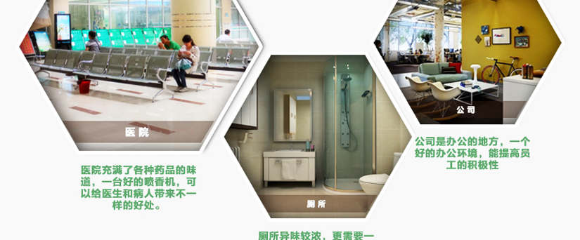 使用場所廣泛，持久保持清新