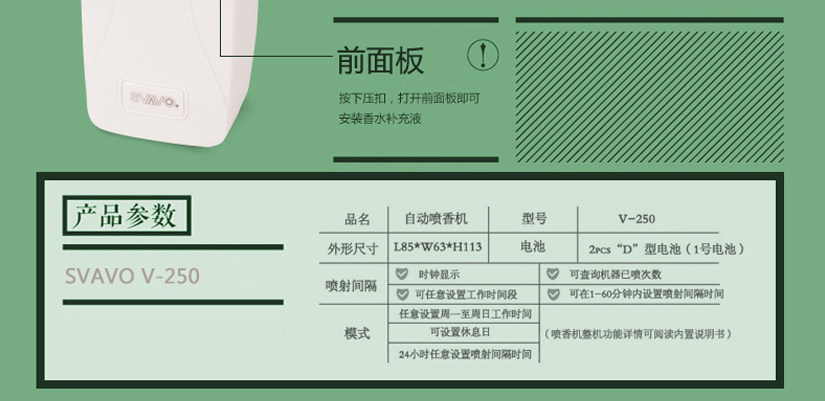 產品參數