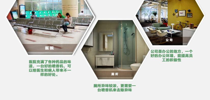 使用場所廣泛，帶來持久清新