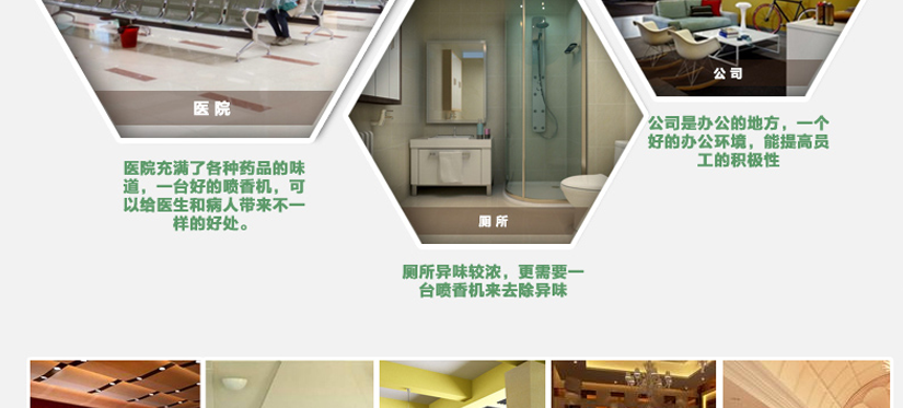 使用場所廣泛，可有效去除異味，清新持久