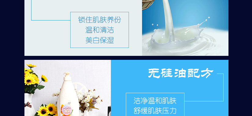 鎖住肌膚水分，持久保濕，提升香氣