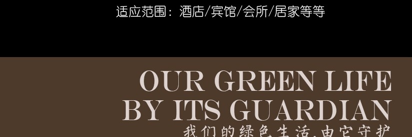 給您精致且舒適的綠色生活享受開始